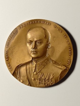 Medal Gen. Bryg. Zdzisław Przyjałkowski D-ca 15 DP