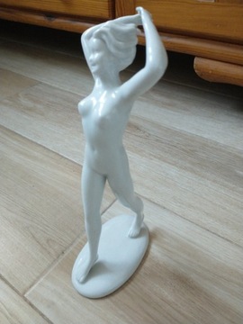 Akt kobiety porcelana figura