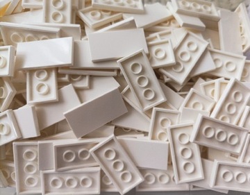 LEGO 87079 Tile płytka 2x4 White 10szt Nowe 