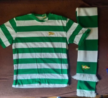 Lechia Gdańsk T-shirt + szalik.