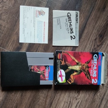 Nintendo NES gra gremlins 2