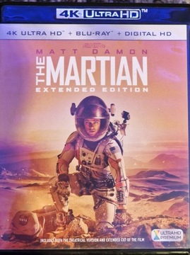 The Martian 4k Ultra HD DVD English, Fr, Es