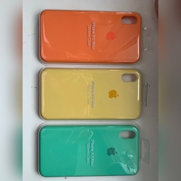 Apple case iPhone Xs Max/ 3 KOLORY!