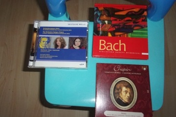 Chopin Beethoven Zubel Paderewski Bach Muzyka Cd