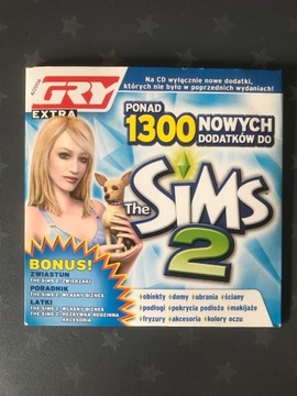 sims 2 gra CD 1300 dodatków