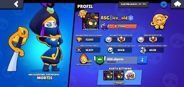 Konto Brawl Stars 70k *Gemy I Skiny*