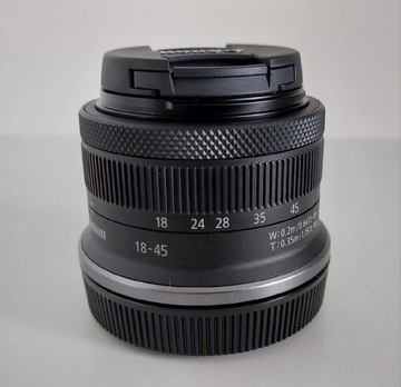 Obiektyw Canon RF 18-45mm f4.5-6.3 IS STM