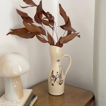 Ceramiczny wazon Jasba ceramika vintage retro