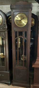 Lenzkirch 1925r zegar stojący piękny ciemny klasyk