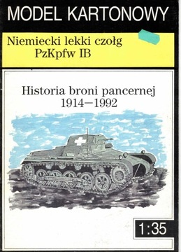 Niemiecki czołg lekki PzKpfw IB 1: 35