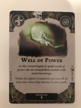 Wh Underworlds Well of Power altern. karta