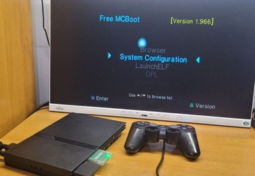 PlayStation 2 SCPH-77004+FMCB+ MX4SIO