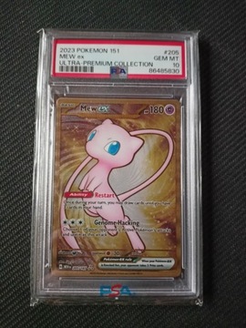 Psa 10 mew pokemon ultra premium collection