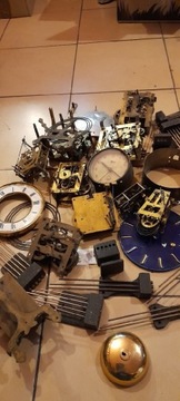 Mechanizmy i części do zegarów 