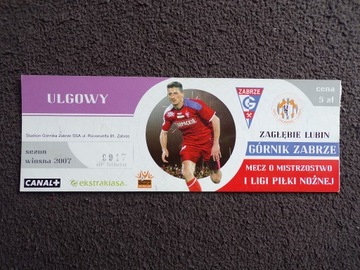 GÓRNIK ZABRZE - ZAGŁĘBIE LUBIN WIOSNA 2007