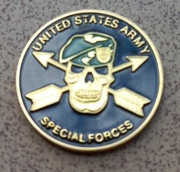 Coin GREEN BERETS Special Forces