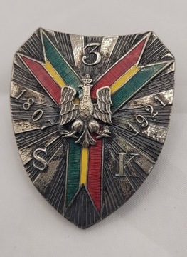 3 Pułk Strzelców Konnych - odznaka