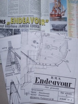 Modelarz-- HMS 'Endeavour'