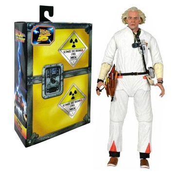 Ultimate Doc Brown 1985 NECA Back To The Future