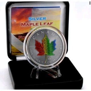 1 OZ Silber Maple Leaf 2023 Four Seasons Edition