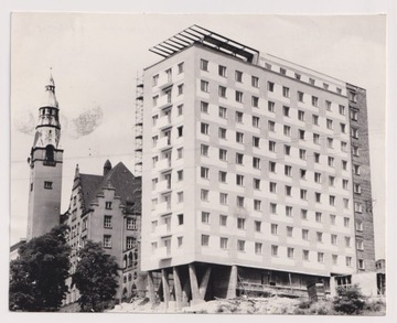 Szczecin Budowa HOTEL Sz. DOKERÓW 1970 FOTOS 348w