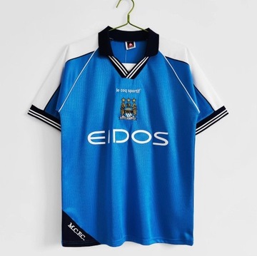 Koszulka Manchester City Retro Le Coq Sportif 1999/01 S-XXL 