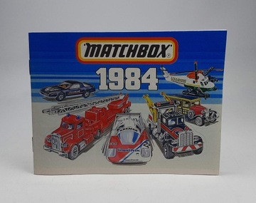 MATCHBOX katalog 1984, wersja International - NOWY!
