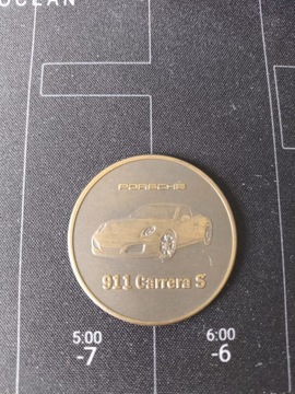 Moneta okolicznościowa kolekcjonerska Porsche 911 