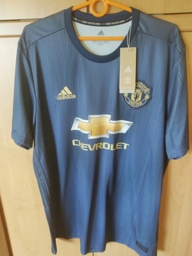 Koszulka Manchester United XL adidas granatowa NOW