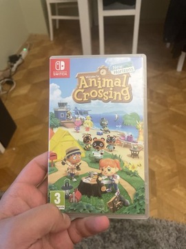 Animal Crossing Nintendo switch, nowy bez folii