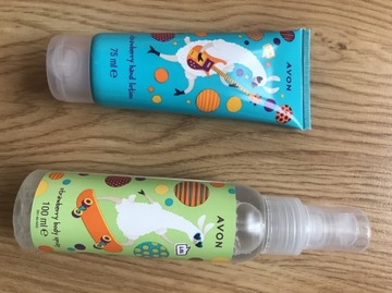 Avon kids spray do ciała krem do rąk