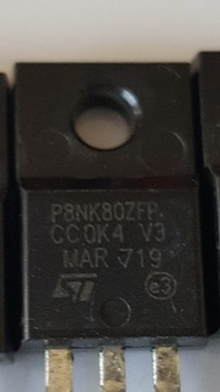 P8NK80ZFP : N-Channel MOSFET