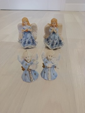 4 aniołki w tym 2 dzwoneczki