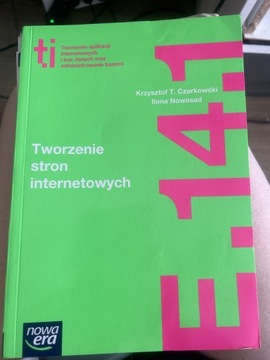 Podręcznik Tworzenie stron internetowych E.14.1