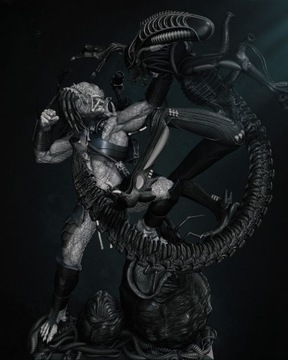 DIORAMA Obcy VS Predator 