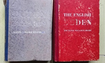 Duden, Ilustrowane słowniki, angielski i francuski