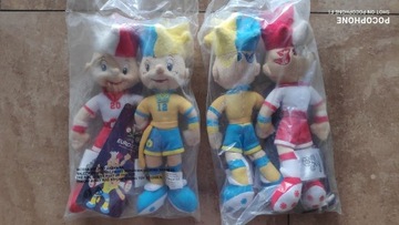 Maskotka EURO 2012  Slavek Slavko 24 cm Polska Ukr