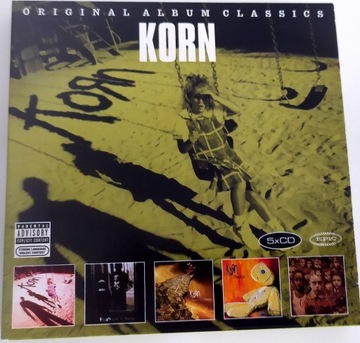 KORN - ORIGINAL ALBUM CLASSICS - 5 PŁYT CD 