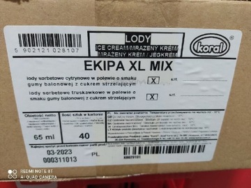 Lody ekipy xl mix 