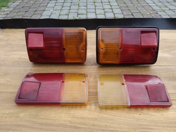 Fiat 126p lampa tylna prawa, lewa - nowy klosz PRL