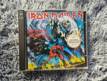 IRON MAIDEN Number Of The Beast 2 CD + single