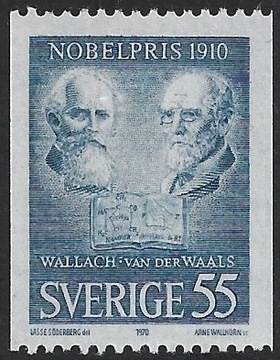 Szwecja Nagroda Nobla 1910 nauka chemia fizyka 
