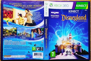 KINECT DISNEYLAND ADVENTURES PO POLSKU X360 BDB