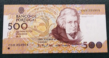 Portugalia 500 escudos 1993 UNC 