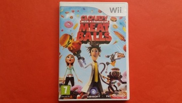 Gra   Wii   -  CLOUDY WITH A CHANCE OF MEATBALLS