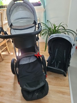 Wózek 3w1 baby design 