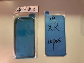 klej uszczelka ekranu LCD do iPhone X oraz XR