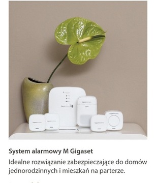 Gigaset system alarmowy zabezpieczenie Duży zestaw