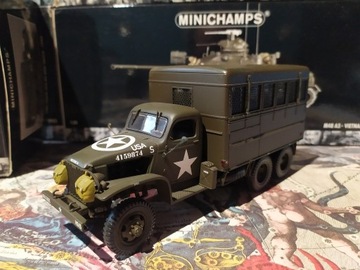 MINICHAMPS 1:35 GMC CCKW 353 B2 BOX TRUCK 1943