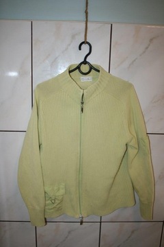 sweter bluza medyczny damski limonka L 40 +etui